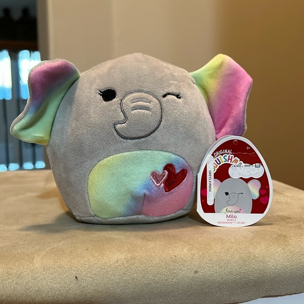 Squishmallow 5'' Mila the elephant